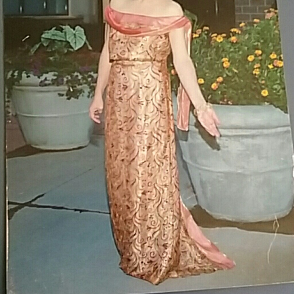 Evening dress ( skirt & top)